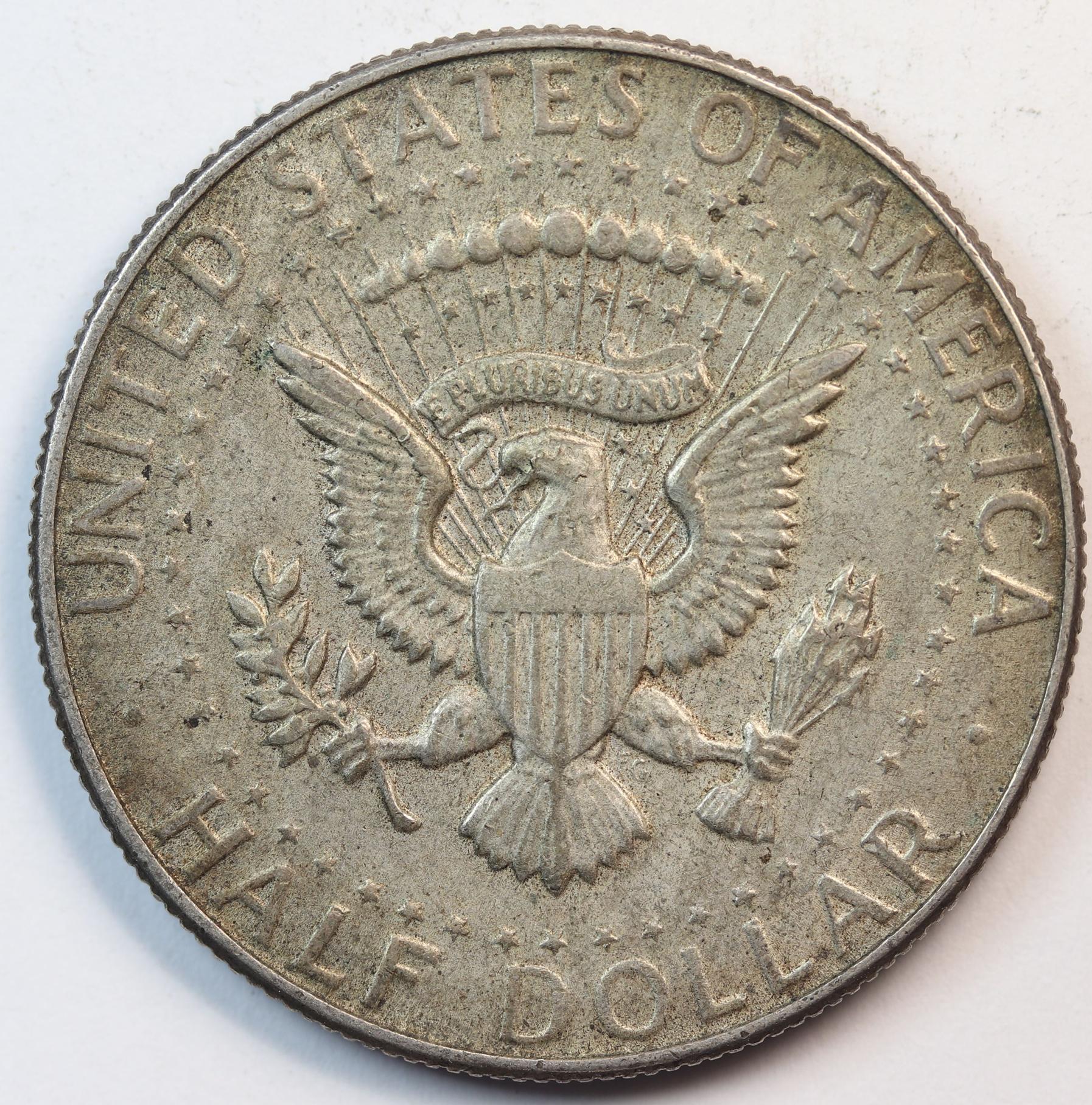 HALF DOLLAR 1968 SILVER 40% GC1273 - Image 2