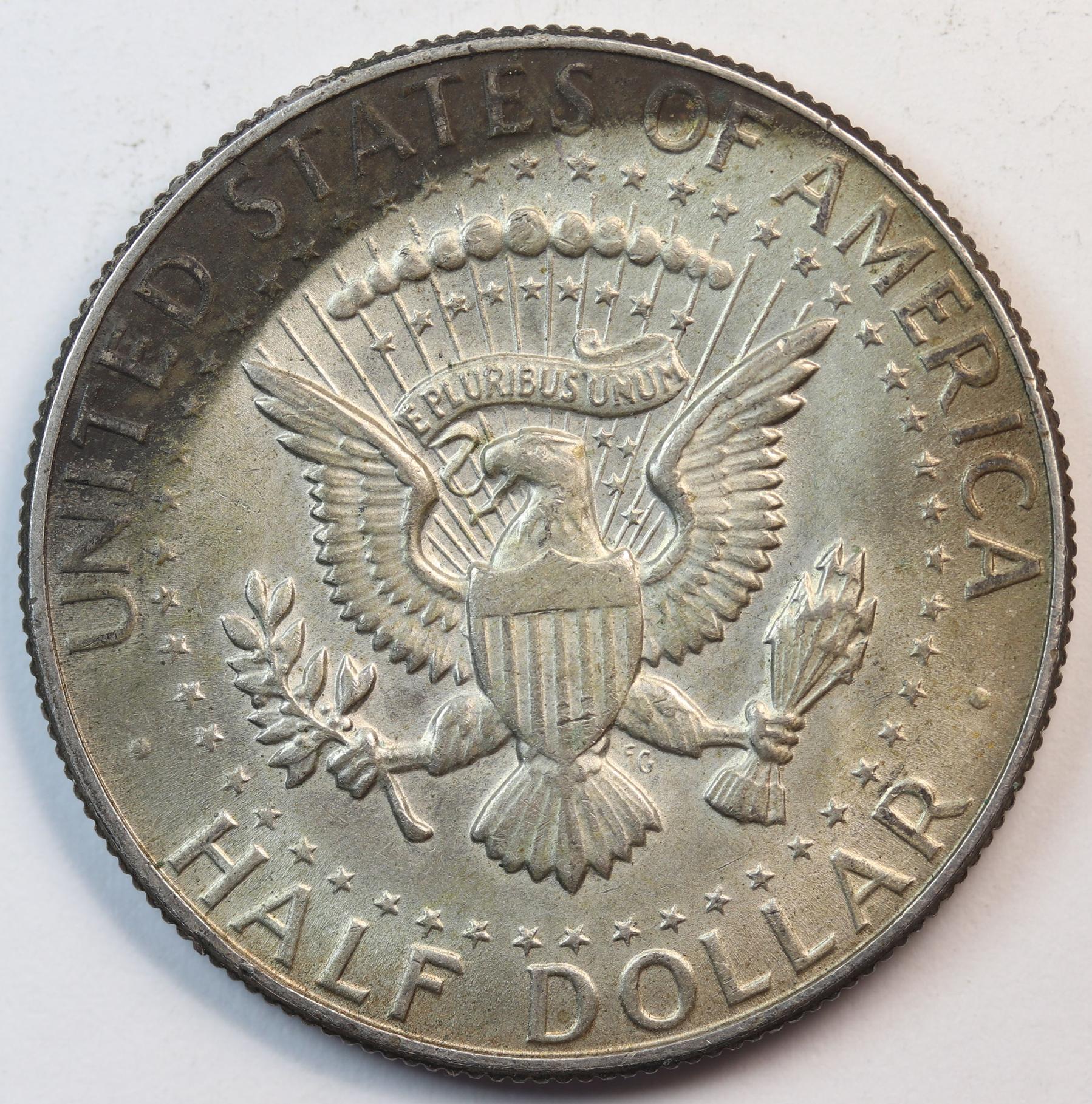 HALF DOLLAR 1967 SILVER 40% GC1274 - Image 2