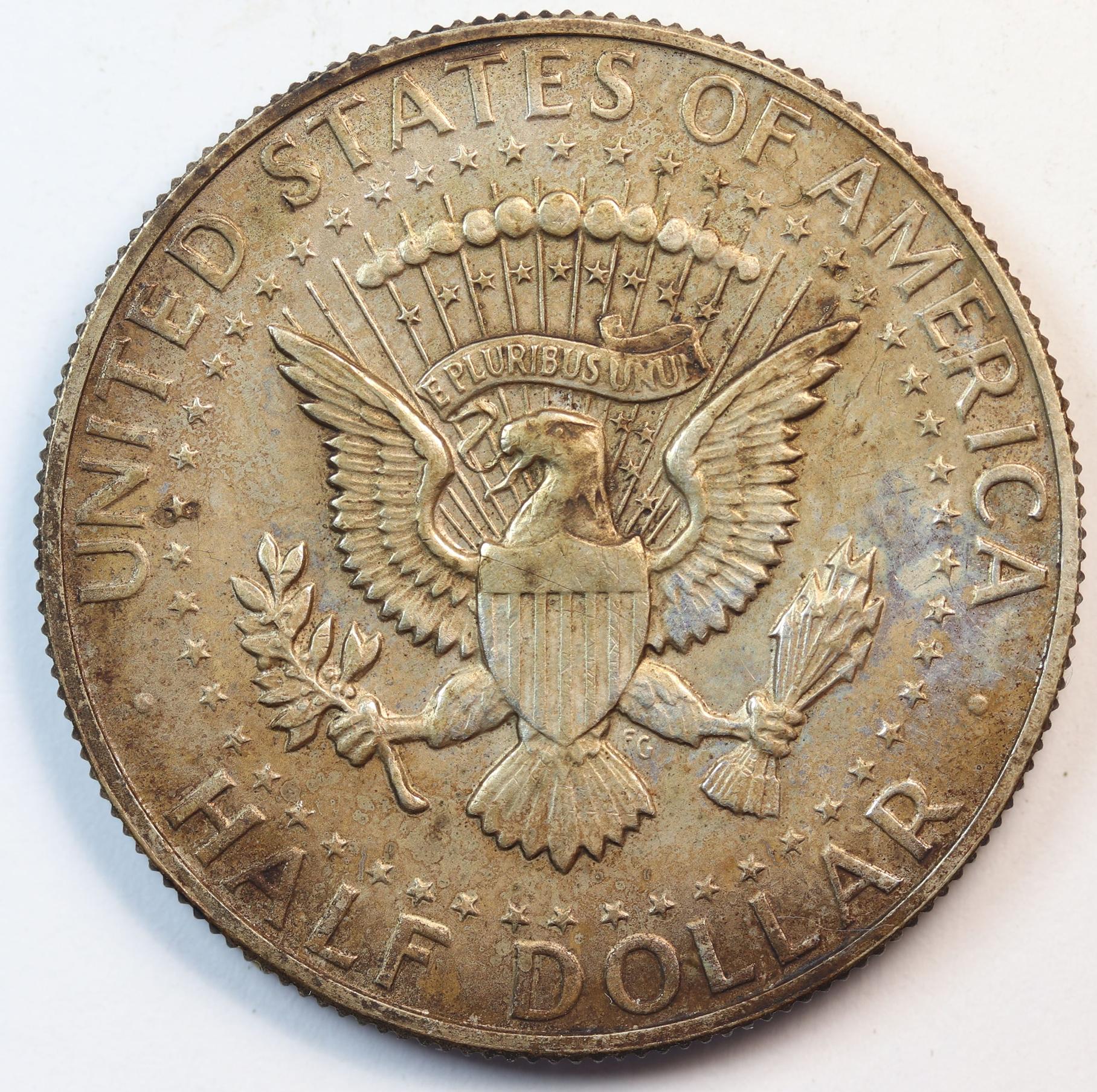 HALF DOLLAR 1965 SILVER 40% GC1277 - Image 2