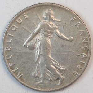 Alternative view of 50 CENTIMES 1915 SILVER GC1300