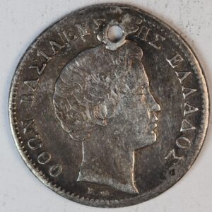Alternative view of ΣΠΑΝΙΑ 1/2 ΔΡΑΧΜΗ 1843 ΟΘΩΝ GC1267