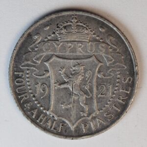 4 1/2 PIASTRES 1921 ΚΥΠΡΟΣ GC1304