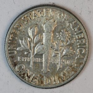 Alternative view of DIME 10 CENTS 1957 SILVER GC1312
