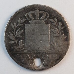 1/2 ΔΡΑΧΜΗ 1834 ΟΘΩΝ GC1354