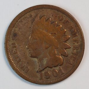 Alternative view of 1 CENT 1901 USA GC1382