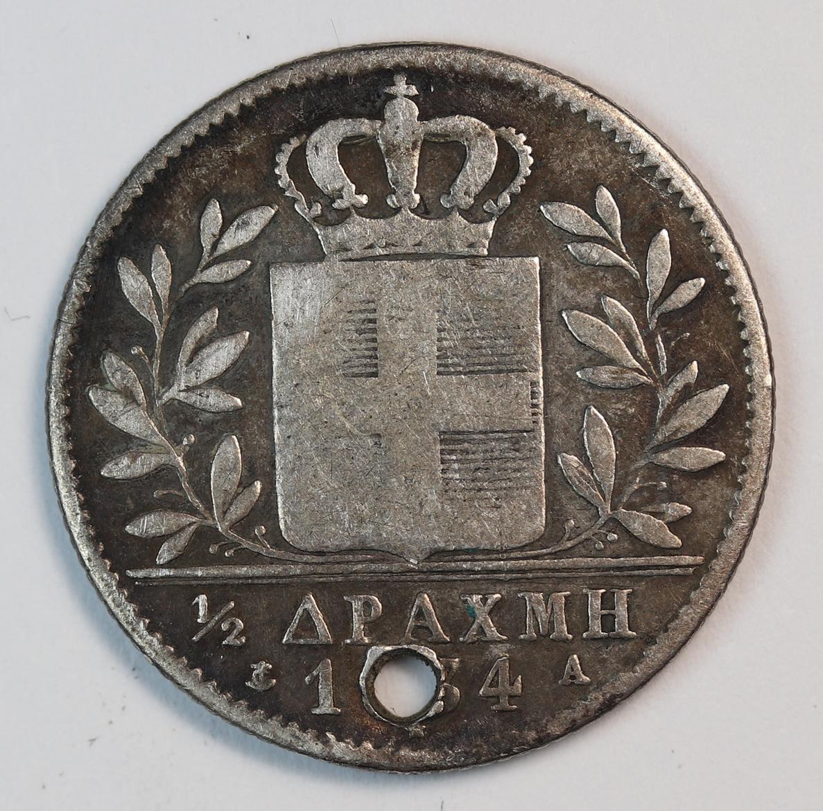 1/2 ΔΡΑΧΜΗ 1834 GC1383