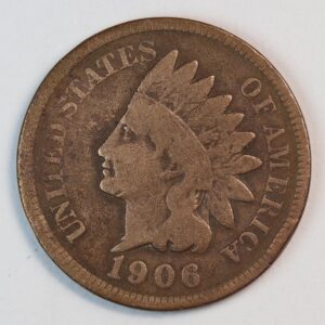 Alternative view of ONE CENT 1906 INDIAN HEAD GC1386