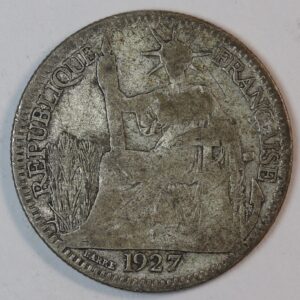 Alternative view of 10 CENT 1927 FRANCE GC1399