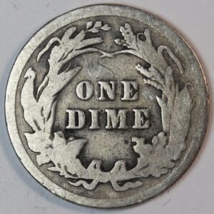 ΟΝΕ DIME 1911 USA SILVER GC1404