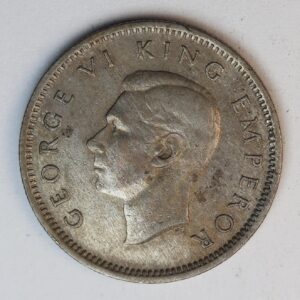 Alternative view of SIX PENCE 1947 NEW ZEALAND GC1421
