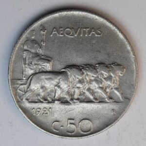 50 CENTISIMI 1921 ITALY GC1429