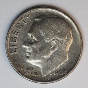 10 CENTS 1964 USA SILVER GC1432