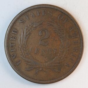 2 CENTS 1867 USA GC1453