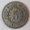 5 CENTS 1866 USA GC1466