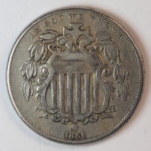 Alternative view of 5 CENTS 1866 USA GC1466