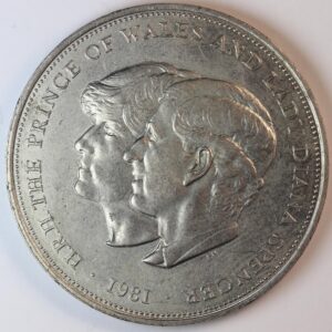 25 PENCE 1981 CHARLES AND DIANA GC1473
