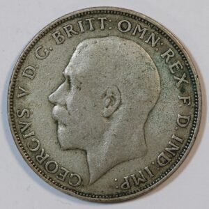 Alternative view of ONE FLORIN 1922 SILVER GC1482