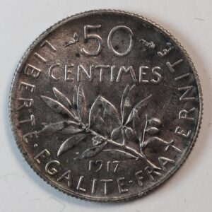 50 CENTIMES 1917 UNC GC1483