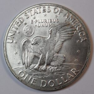 Alternative view of 1 DOLLAR 1971 S 40%  SILVER UNC GC1493