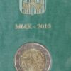 2010 Vatican Year of Priests 2 Euro BU Coin - Image 2