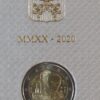 2020 Vatican Centenary of the Birth of Saint John Paul ll 2 Euro BU Coin - Image 2