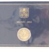 2014 Vatican 25th Anniversary of the Fall of the Berlin Wall 2 Euro BU Coin - Image 2