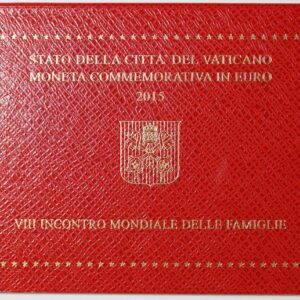 2015 Vatican 8th World Meeting of Families 2 Euro BU Coin