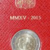 2015 Vatican 8th World Meeting of Families 2 Euro BU Coin - Image 2