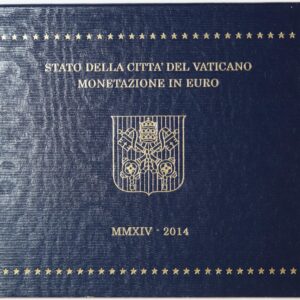 2014 Vatican Set Euro BU Coin