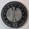 10 EURO WOMANS SOCCER PROOF SILVER GC1497 - Image 2