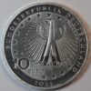 10 EURO 2010 20 YEARS GERMAN PROOF SILVER 925 GC1501 - Image 2