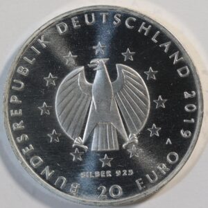 Alternative view of 20 EURO 2019 100 JAHRE SILVER PROOF 925 GC1517
