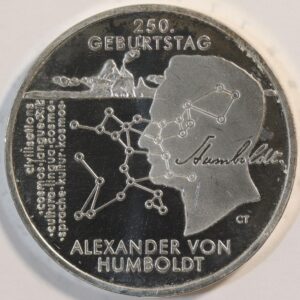 20 EURO 2019 ALEXANDER VON HUMBOLDT SILVER PROOF 925 GC1518