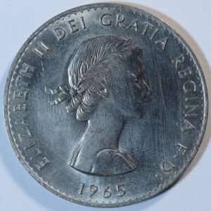 Alternative view of 5 SHILLINGS 1965 WINSTON CHURCHILLS GC1521
