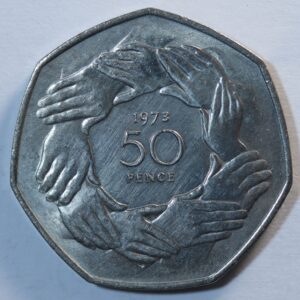 50 PENCE 1973 UK GC1522