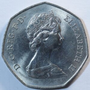 Alternative view of 50 PENCE 1973 UK GC1522